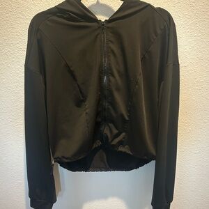 SHEIN Black Women's Bomber Jacket